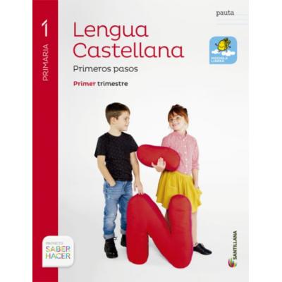 LENGUA PRIMEROS PASOS PAUTA MOCHILA LIGERA 1 PRIMARIA